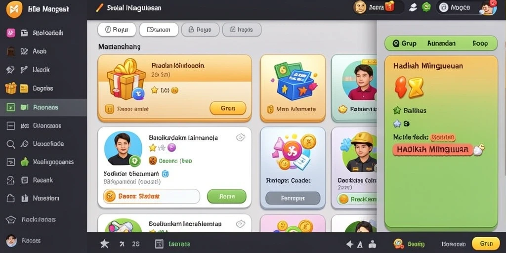 Grafis memukau yang membuat permainan semakin menarik.