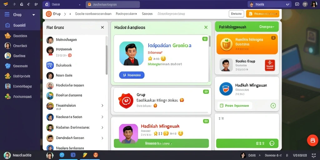 Screenshot 3 menampilkan event menarik dengan hadiah besar.
